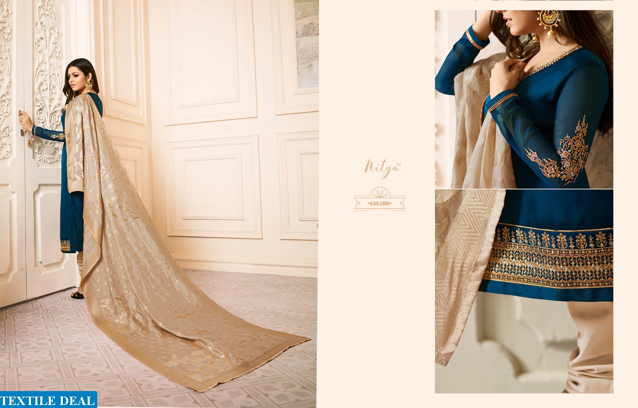 LT nitya suits 120 Wholesale Straight long Salwar suits